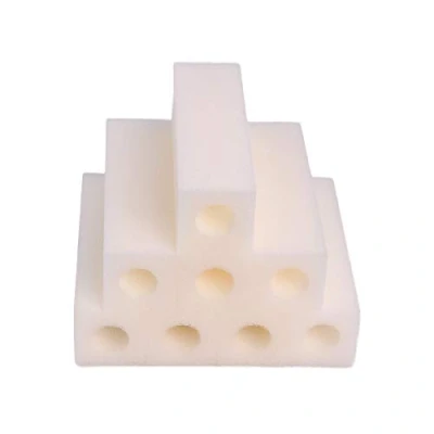 Image of INGVIEE Pack of 8 Compatible Cartridge Filter Foams Replacement for Eheim 2617120 Pickup 200 2012 Aquarium