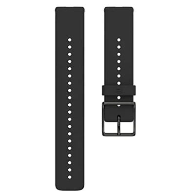 Image of Polar wristband 20mm silicone black S