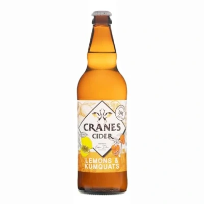 Image of Cranes Lemons &amp; Kumquats Cider, 8 x 500ml