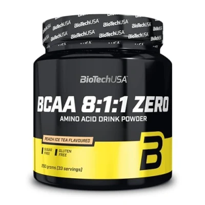 Image of BioTechUSA BCAA 8:1:1 Zero, Peach Icea Tea, 250g