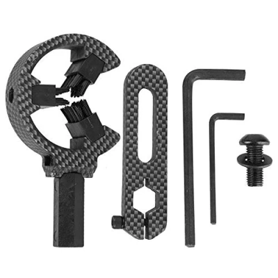 Image of Zer one Compound Bow Arrow Rest, Capture 2 Types Universal Camouflage Brush Rest Recurve Archery(Carbon Camo)