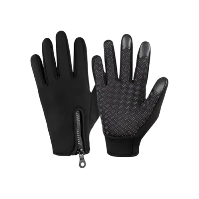 Image of Molten Creek® Unisex Ski Waterproof Gloves, Thermal Insulation, Winter Gloves for Men and Women, Extra Warm, Finger Touch Screen, Breathable, Non Slip Palm, Black