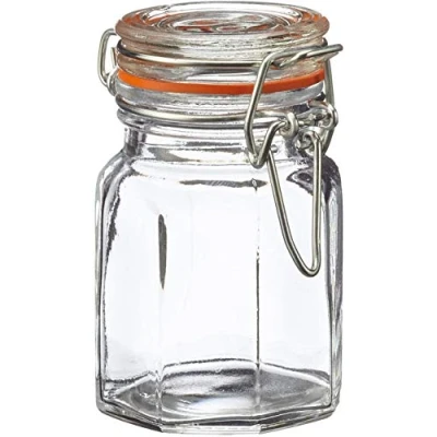 Image of Apollo Glass Spice Jar Set 12 MOP, Multi Colour, 13x35x16, 1108