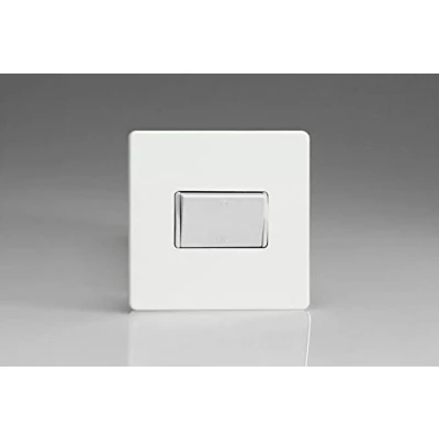 Image of Varilight XDQFIWS Fan Isolator Switch White Premium