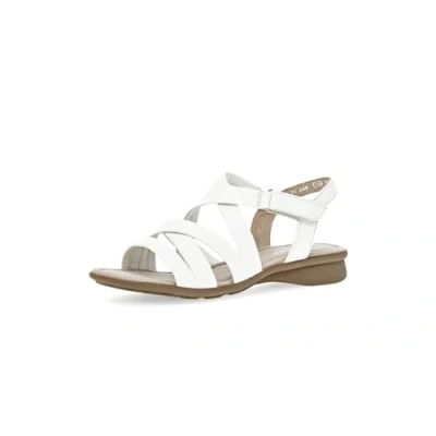 Image of Gabor Comfort Sandals, Women&#039;s, Size: 5, Weiss Leather