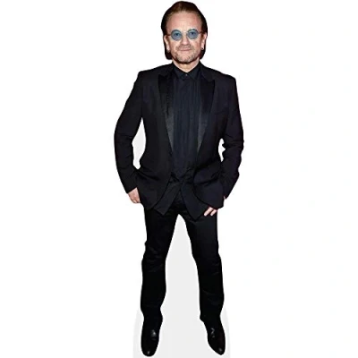 Image of Bono (Black Outfit) Mini Size Cutout