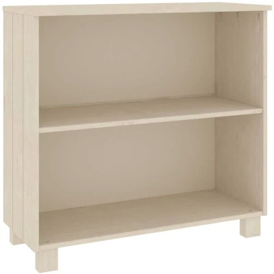 Image of vidaXL Sideboard HAMAR Honey Brown 85x35x80 cm Solid Wood Pine