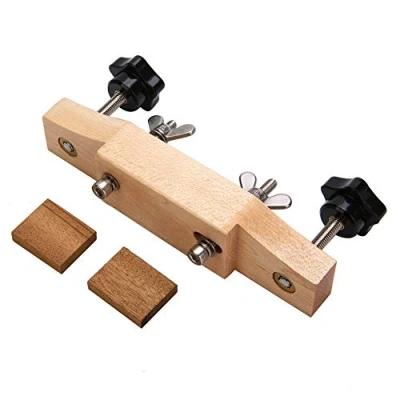 Image of Alnicov Maple Guitar Bridge Caul Clamp Repair Tools for Acoustic Classical Guitars Luthier