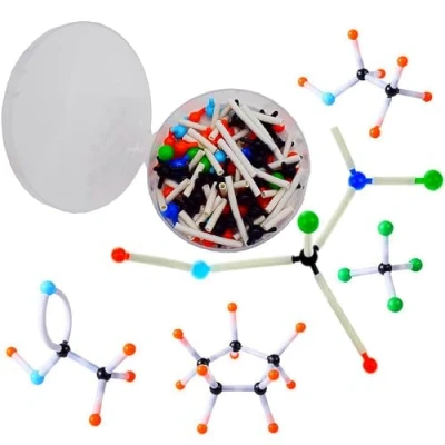 Image of Mengger Molecular Model Kit Organic and Inorganic Chemistry Scientific Structure Building Atom Links Educational Toys Teaching Learning Set Models