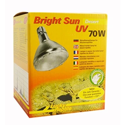 Image of Lucky Reptile Bright Sun UV Desert 70 W metal halide lamp for E27 sockets