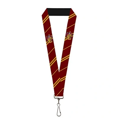 Image of Buckle Down Lanyard Stripe Black/Red