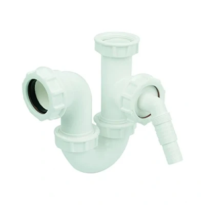 Image of FloPlast TW472 Single Bowl Sink Kit 76MM Seal, White