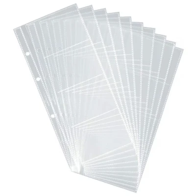 Image of Durable Business Card Pockets, 247x112mm Extension Set for 2385 Pack of 10