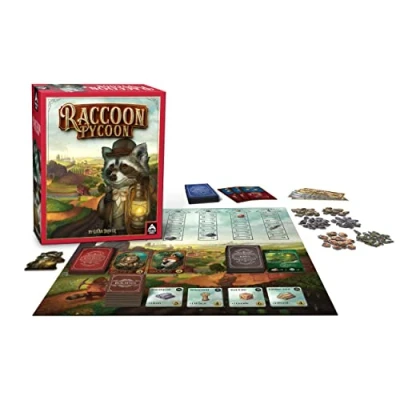 Image of Forbidden Games Raccoon Tycoon (Standard Edition) Board Game, A11