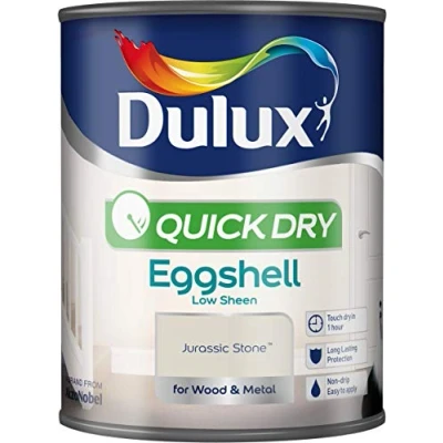 Image of Dulux Quick Dry Satinwood Paint Jurassic Stone 750ML