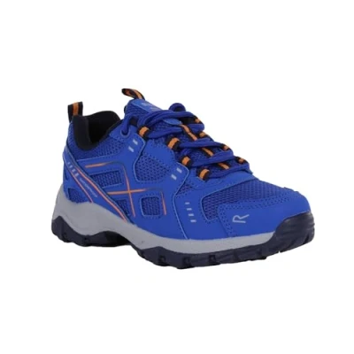 Image of Regatta Kids Vendeavour Jnr Strong Blue/Orange Pepper EU38/UK5