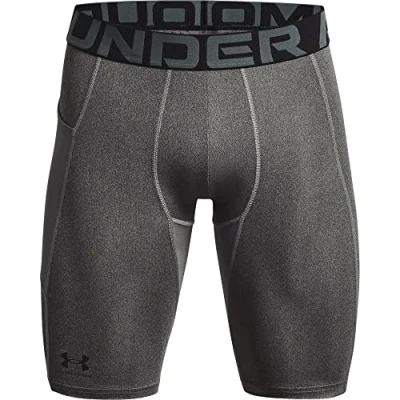 Image of Under Armour Men&#039;s UA HG Long Shorts, Lightweight Running Sweat Wicking and Quick Drying Base Layer, Compression Shorts for Men