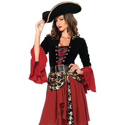 Image of Leg Avenue Cruel Seas Captain Women&#039;s Costumes, Medium