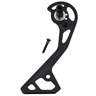 Image of Shimano RD R8000 outer plate and fixing bolt, GS type