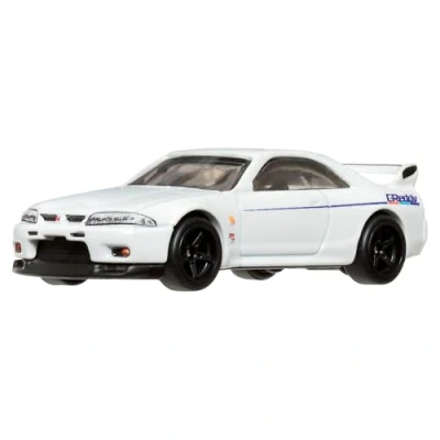 Image of Hot Wheels Premium Nissan Skyline R 33, Car Culture Circuit Legends Vehicles for Kids 3 Years Old &amp; Up and Adult fans Collectors, Collection of 1:64 Scale Vehicles, HRV99