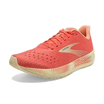 Image of Brooks Women&#039;s Hyperion Weather Running Shoe, Hot Coral Flan Fusion Coral, 4 UK