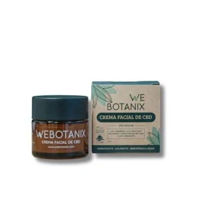 Image of WeBotanix CBD Cream Face Hemp Cosmetics Care l Oil Vegan 50 ml Cannabidiol Day and Night