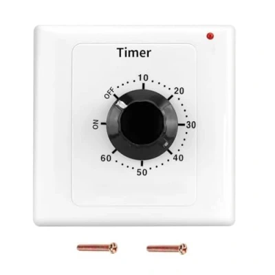 Image of Switian AC 220V 15A 60 Min High Power Pump Mechanical Timer Time Switch Countdown Control (60 Min)