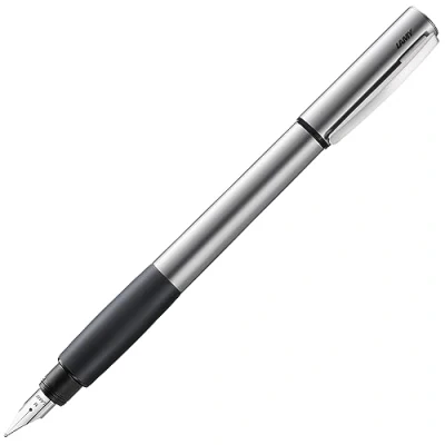 Image of Lamy 1226182 F Model Fountain Pen, Accent AI 096 KK Silver/Black