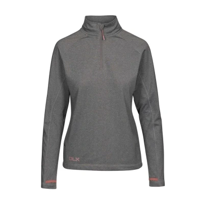 Image of Trespass Womens/Ladies Theresa DLX Marl Top (Grey Marl) Size Medium