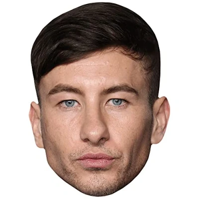 Image of Barry Keoghan (Stubble) Celebrity Mask, Flat Card Face, Fancy Dress Mask