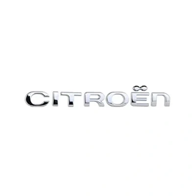 Image of Emblem Badge Decal Logo for Citroen C1 C2 C3 C4 C5 C6 C8 C4L, Metal Sticker Letters Car Logo, Sign Accessories