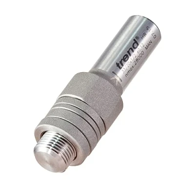 Image of Trend Professional Arbor for M12 Bore Groover, 1/2 Inch Shank, 61mm Overall Length and x 1.0mm Thread, 33/20X1/2
