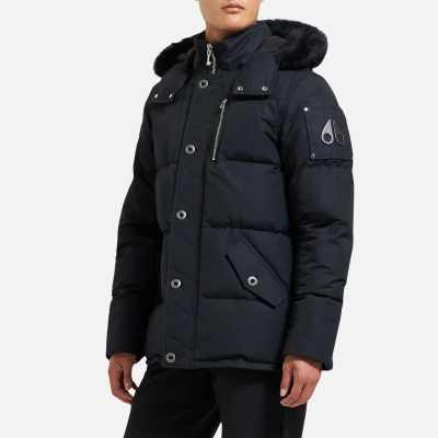 Image of Moose Knuckles 3Q Cotton Blend Shell Jacket L