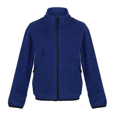 Image of Regatta Childrens Unisex Childrens/Kids Microfleece Full Zip Fleece Jacket (New Royal) Navy/Blue Size 3 4Y