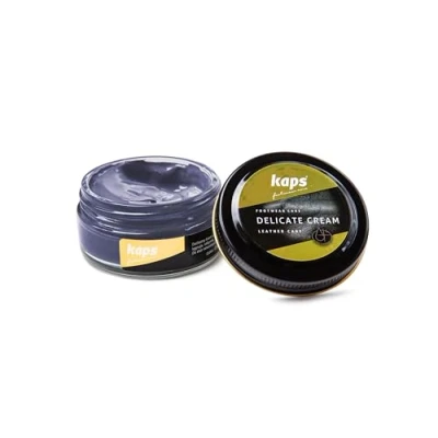Image of Kaps Shoe Care Cream, Intensive Leather and Nourishing, Delicate (123 purple)