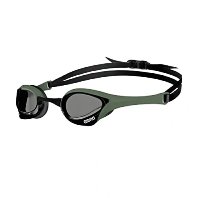 Image of arena Cobra Ultra Swipe Unisex Adult Racing Swimming Goggles, Pool Goggles with Curved Lenses, Anti Fog, UV Protection, 5 Interchangeable Nose Bridges