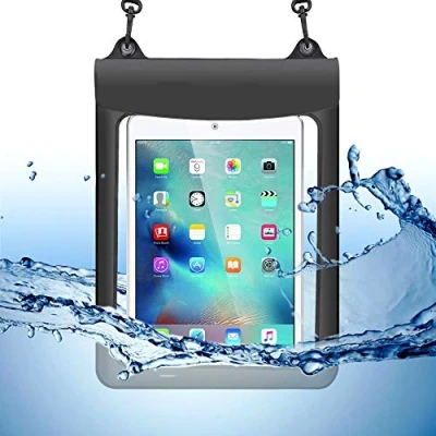 Image of Swimming Pool Waterproof Pouch Dry Bags Case for Samsung Galaxy Tab S9 S8 S7 11 inch A9 A8 A7 10.4 S6 10.5 iPad Air / Pro (Black)