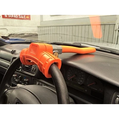 Image of XtremeAuto® Extra Large, Anti Theft Steering Lock Bar Security Device for Car, Van, Lorry, Boat Heavy Duty