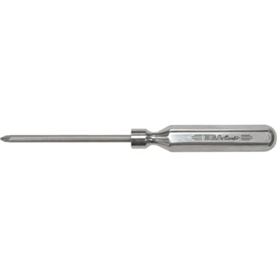 Image of 2x EGA Master Pozidriv Screwdriver PZ 3 x 150mm Stainless Steel Handle