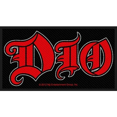 Image of Dio Logo Unisex Patch Standard, 100% polyester,