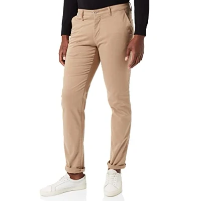 Image of Atelier GARDEUR Men&#039;s Benito Slim Jeans, Beige (Camel Tone 18), 38 W/30 L