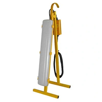 Image of Faithfull FPPSLFW30W LED Plasterers Folding Light Mains Powered Linkable 2600 Lm 240V 3M Cable