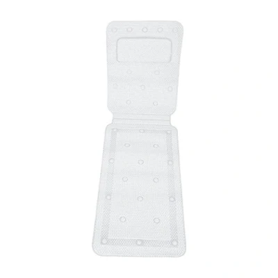 Image of DEWIN Full Body Bath Pillow, Bathtub Pillow Mat Breathable Spa Mattress Cushion Soft Quilted for Hot Tub Home