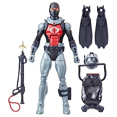 Image of G.I. Joe Classified Series Cobra EEL, Collectible Action Figures, 81, 6 Inch Figures for Boys &amp; Girls, with Accessories (Amazon Exclusive)