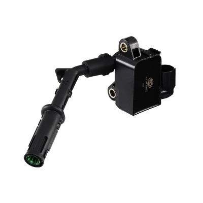 Image of 2721500280, 2761500080, 2769060160, 2769060260, 2769060501 Ignition coil HELLA 5DA 358 057 911 4 pin connector 12V Flush Fitting Pencil Coils