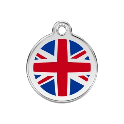 Image of Red Dingo Dog Collar Tag