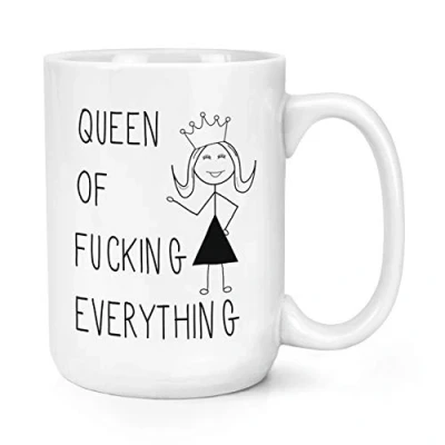 Image of Queen of F cking Everything 15oz Large Mug Cup