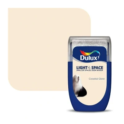 Image of Dulux Light &amp; Space Tester Paint, Coastal Glow, 30 ml