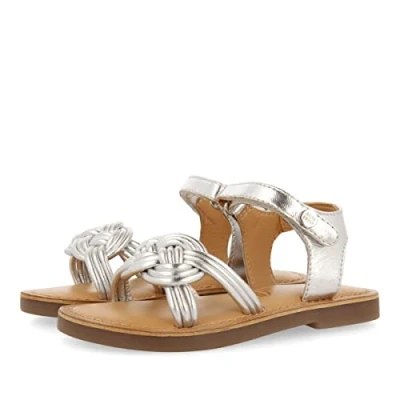 Image of GIOSEPPO Lontra Sandal, Metallic Silver, 13 UK Child