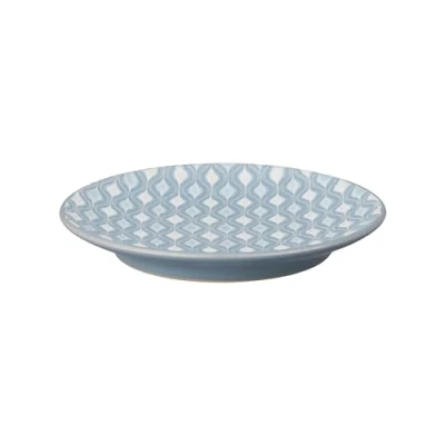 Image of Denby Impression Blue Hourglass Small Plate